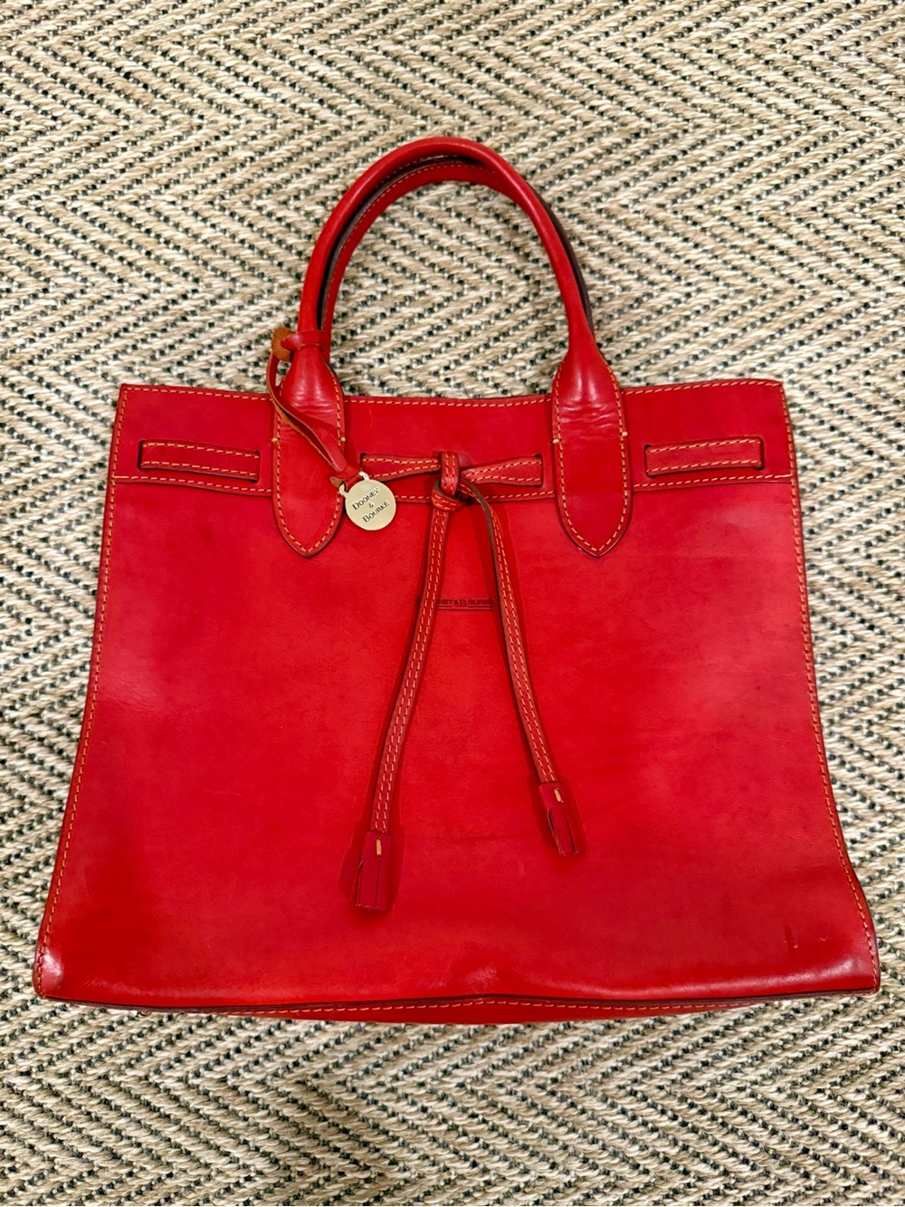 Dooney & Bourke Alto Tassle Tote Handbag